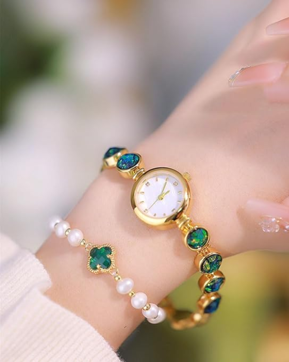 Seraphina – Mother-of-pearl dial – Bracelet watch-15137987330432-Santi Vento Atelier