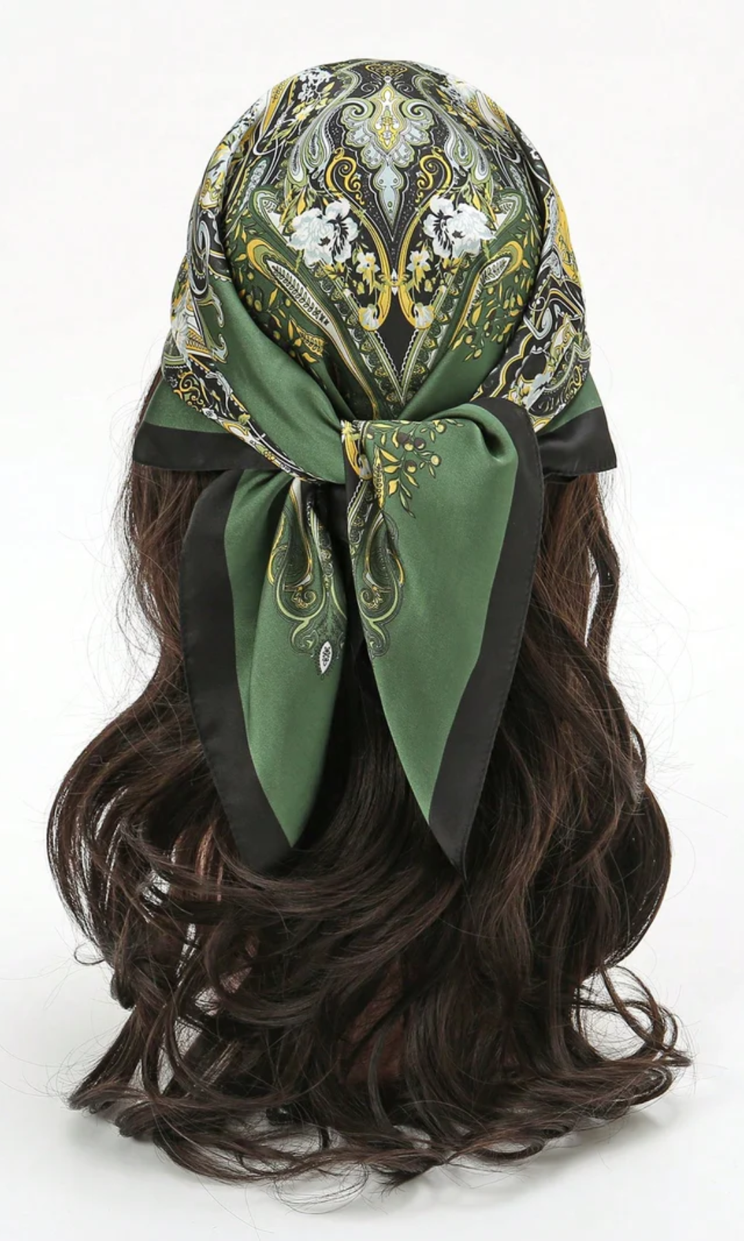 Solenne – Baroque paisley – Head Scarf-15143488717184-Santi Vento Atelier