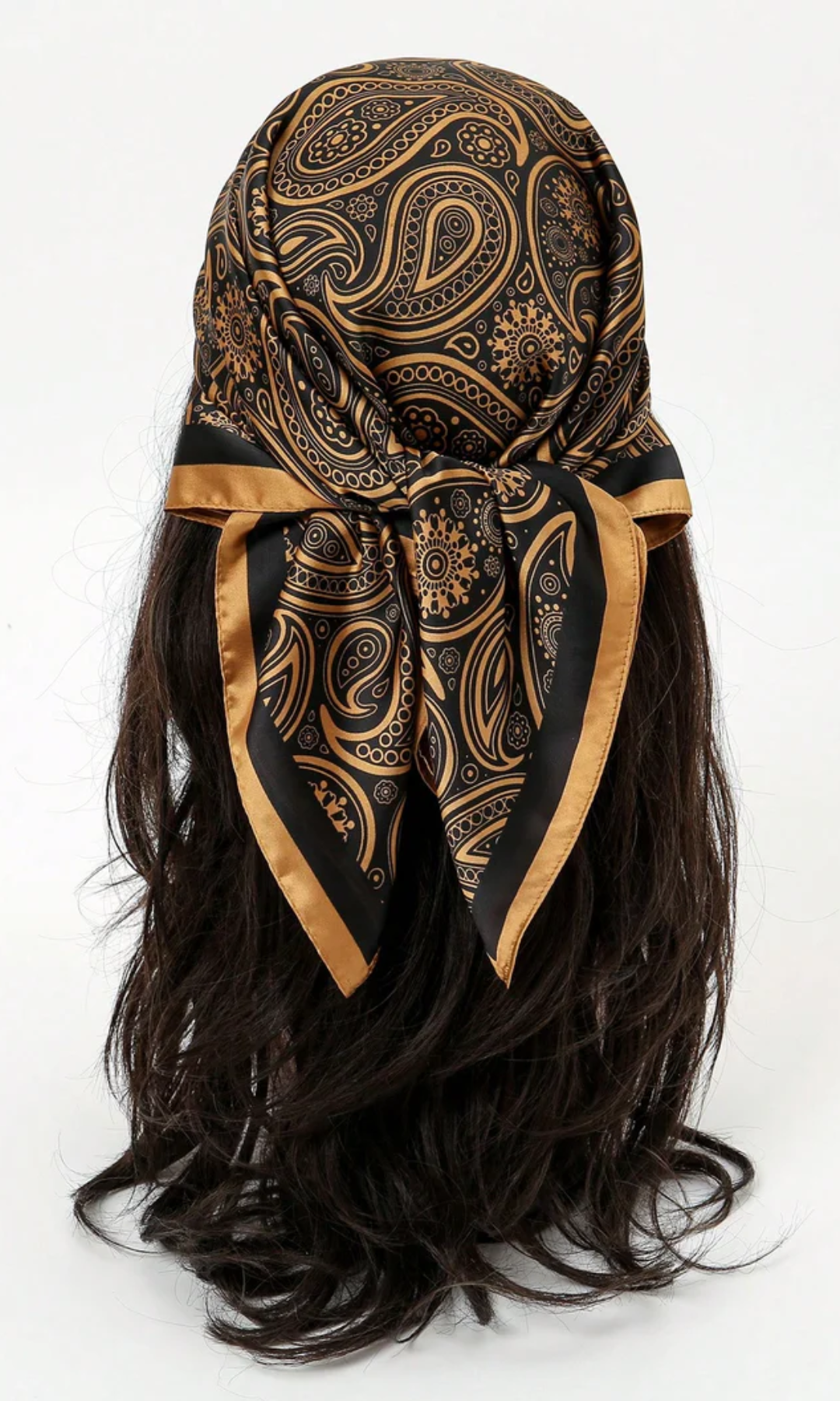 Solenne – Baroque paisley – Head Scarf-15143488717184-Santi Vento Atelier