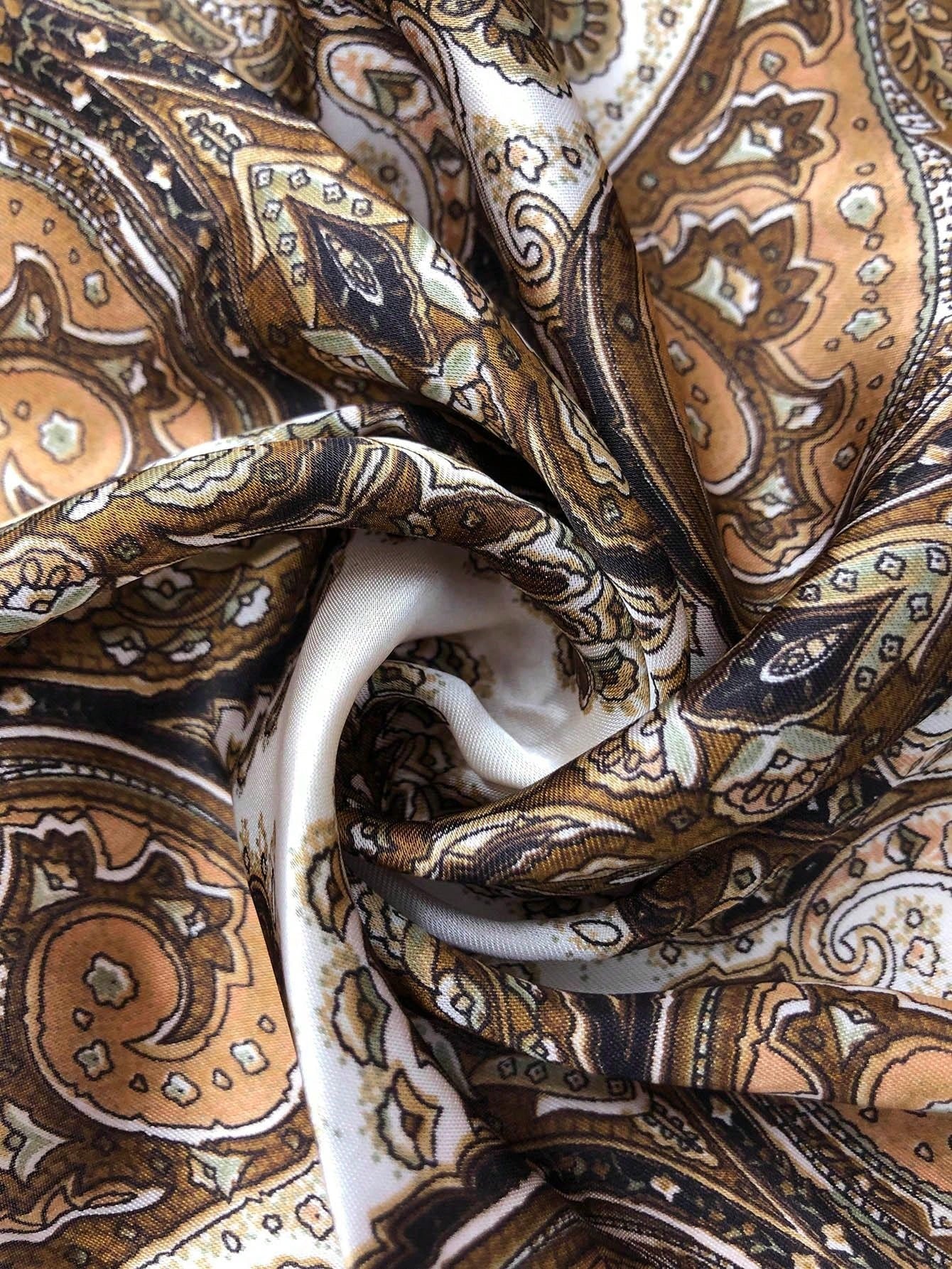 Solenne – Baroque paisley – Head Scarf-15143488717184-Santi Vento Atelier