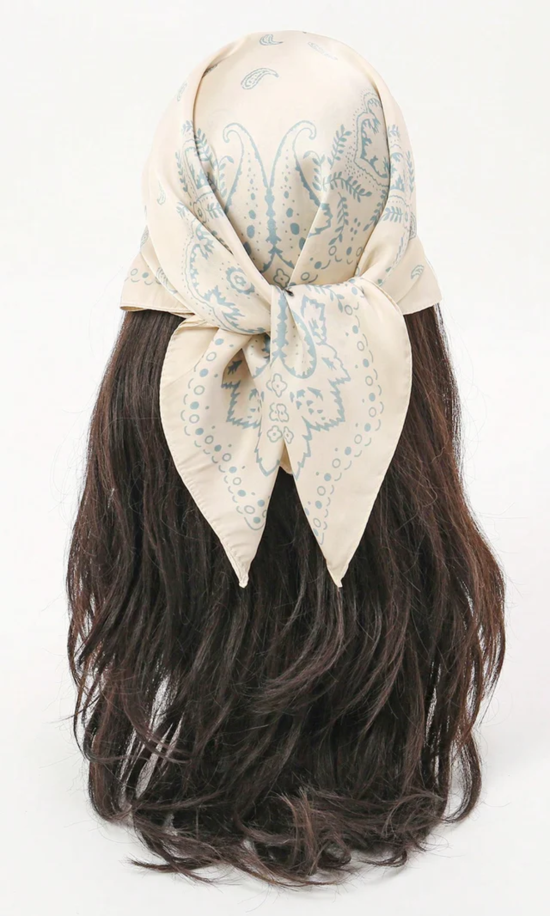 Solenne – Baroque paisley – Head Scarf-15143488717184-Santi Vento Atelier