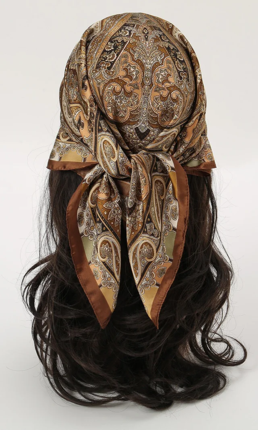Solenne – Baroque paisley – Head Scarf-15143488717184-Santi Vento Atelier