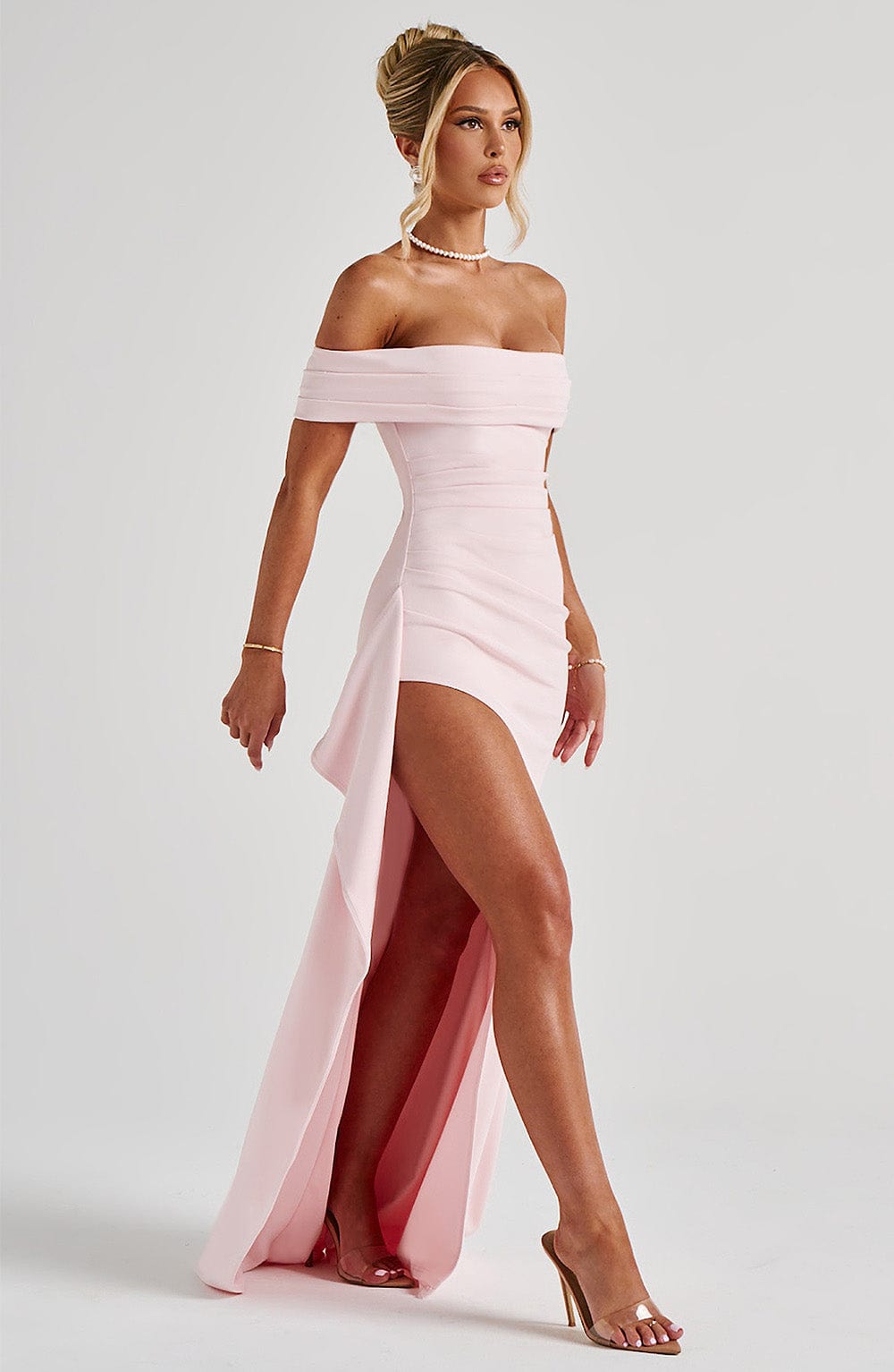 Sorayaelle – Off-shoulder drape – Evening gown-15141611569536-Santi Vento Atelier