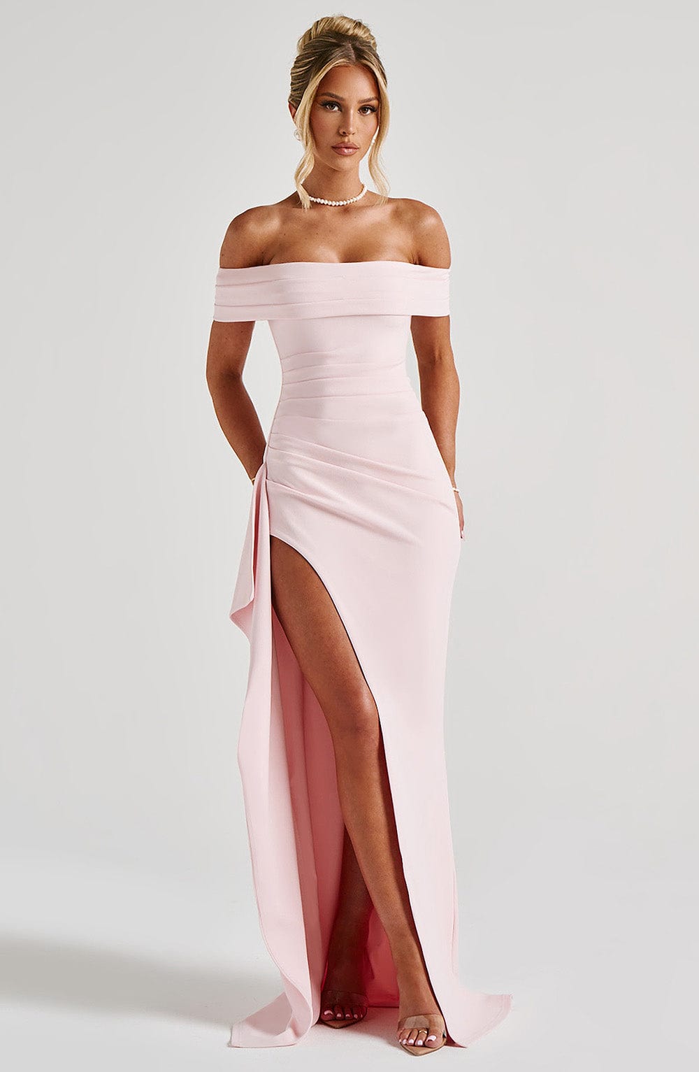 Sorayaelle – Off-shoulder drape – Evening gown-15141611569536-Santi Vento Atelier