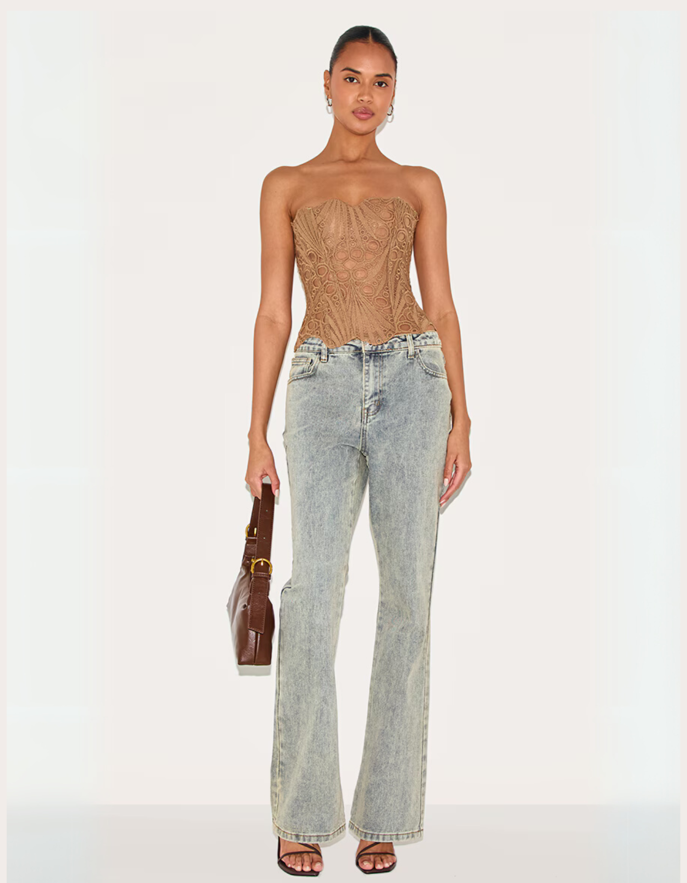 Sorellina – Embroidered cut-out lace – Corset top-15139892494720-Santi Vento Atelier