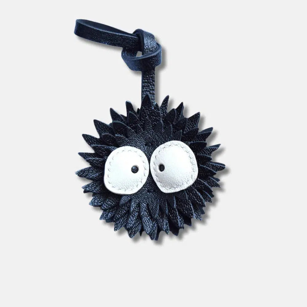 Susuwatari – Playful soot sprite design – Bag charm-15137985200512-Santi Vento Atelier