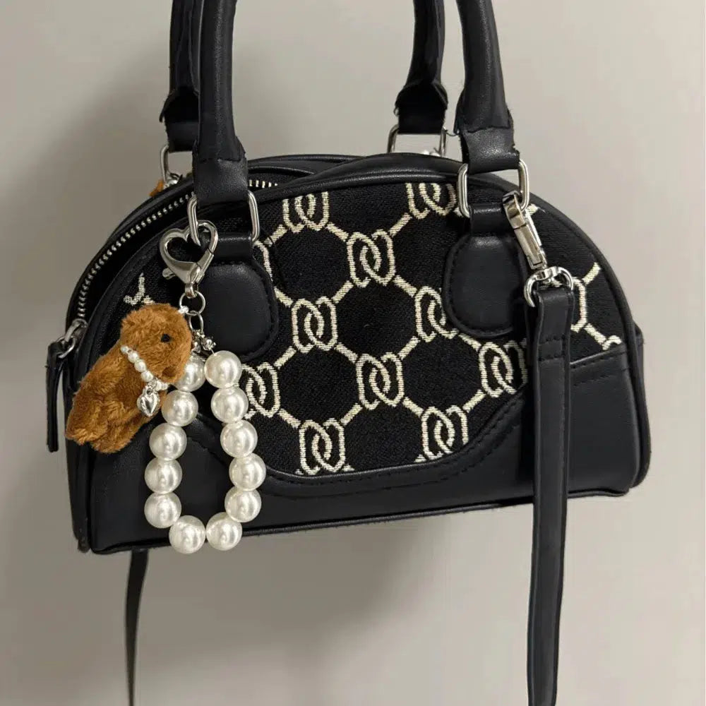 Teddy bear – Adorable teddy bear design – Bag charm-15137985003904-Santi Vento Atelier