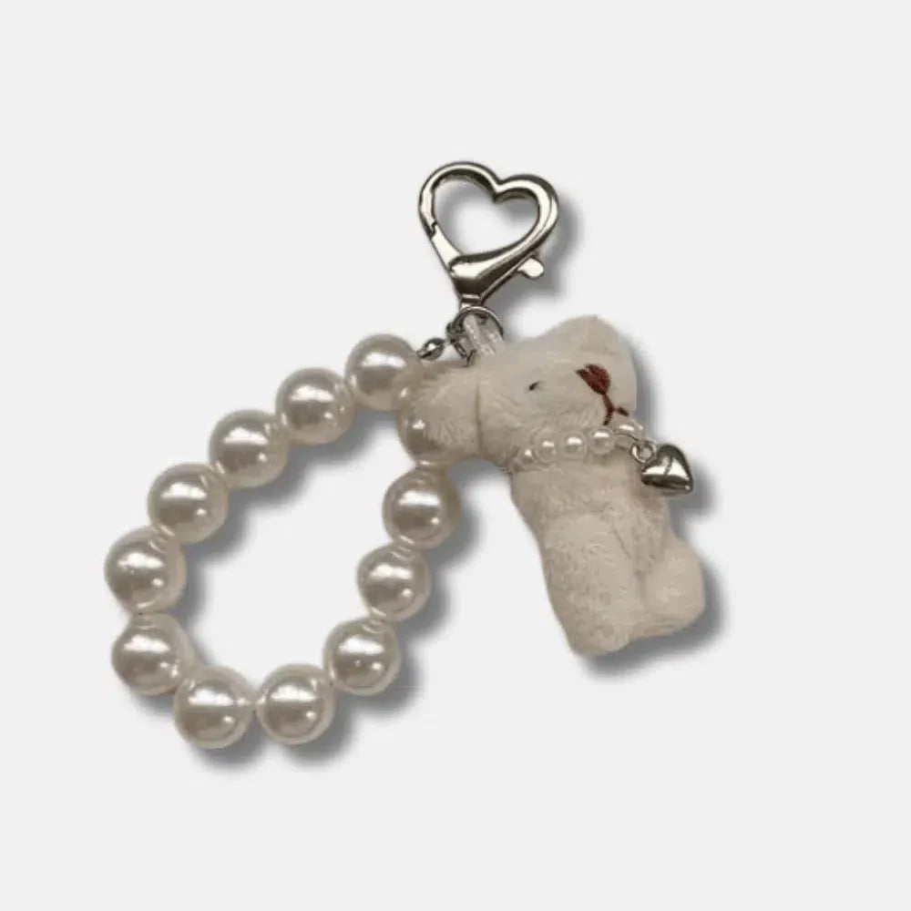 Teddy bear – Adorable teddy bear design – Bag charm-15137985003904-Santi Vento Atelier