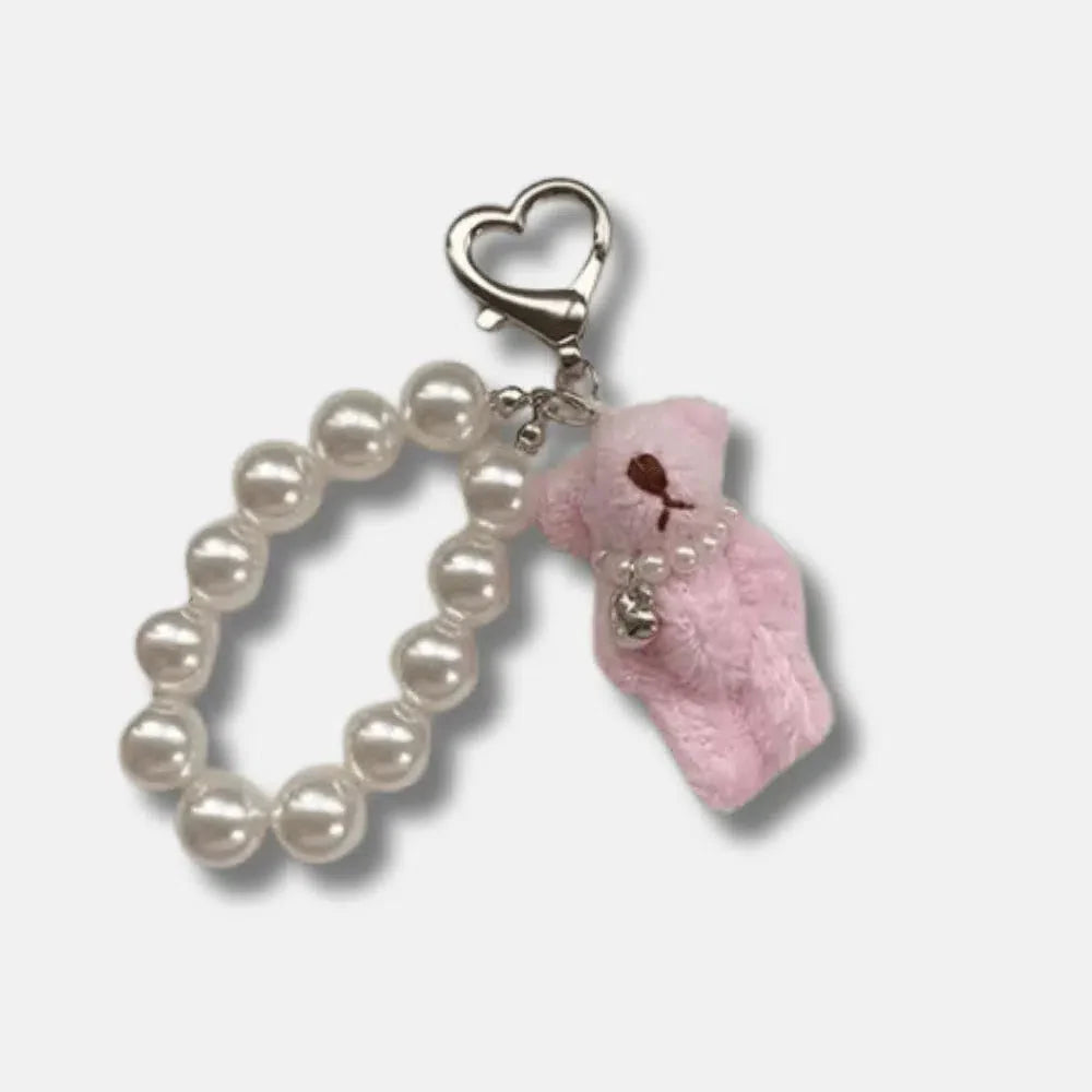 Teddy bear – Adorable teddy bear design – Bag charm-15137985003904-Santi Vento Atelier