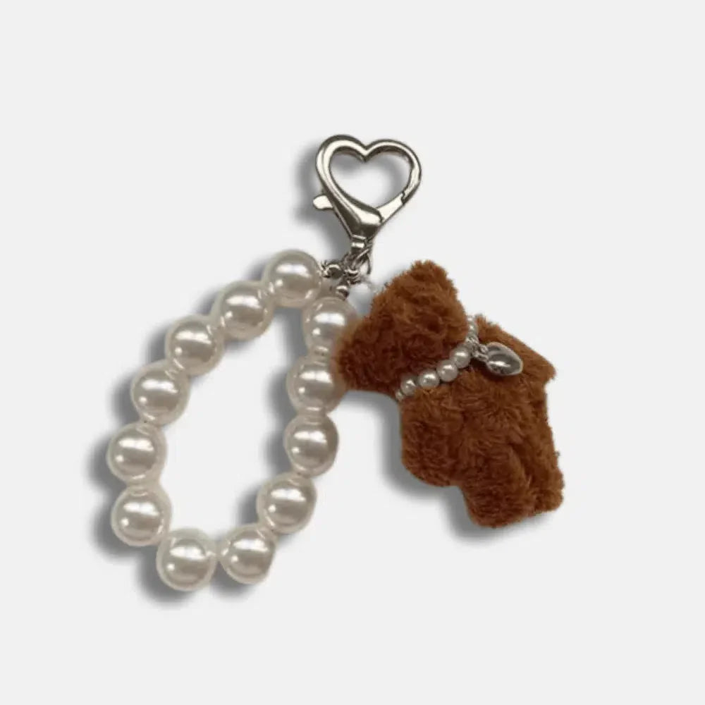 Teddy bear – Adorable teddy bear design – Bag charm-15137985003904-Santi Vento Atelier
