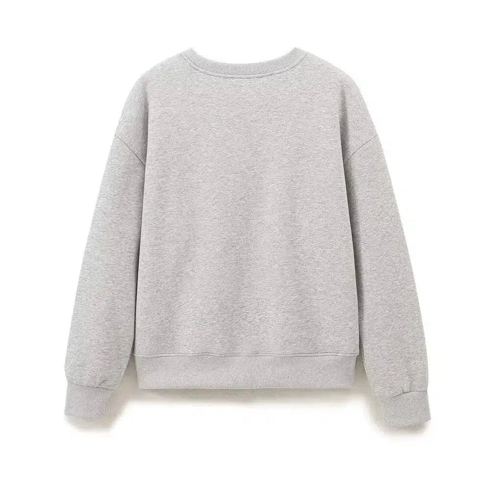 Thalassa – Crew neck sweatshirt & jogger-style pants – NYC lounge set-15141242306944-Santi Vento Atelier