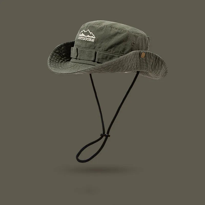 Théon – Foldable brim – Outdoor fishermans hat-15145777463680-Santi Vento Atelier