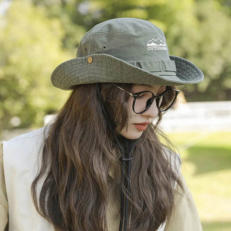 Théon – Foldable brim – Outdoor fishermans hat-15145777463680-Santi Vento Atelier