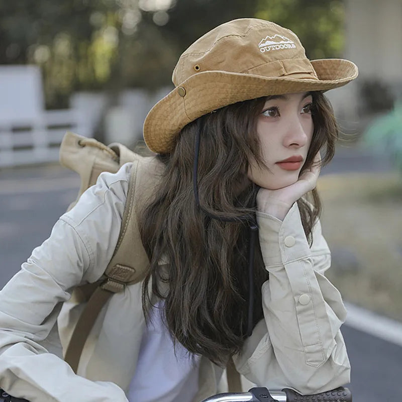 Théon – Foldable brim – Outdoor fishermans hat-15145777463680-Santi Vento Atelier