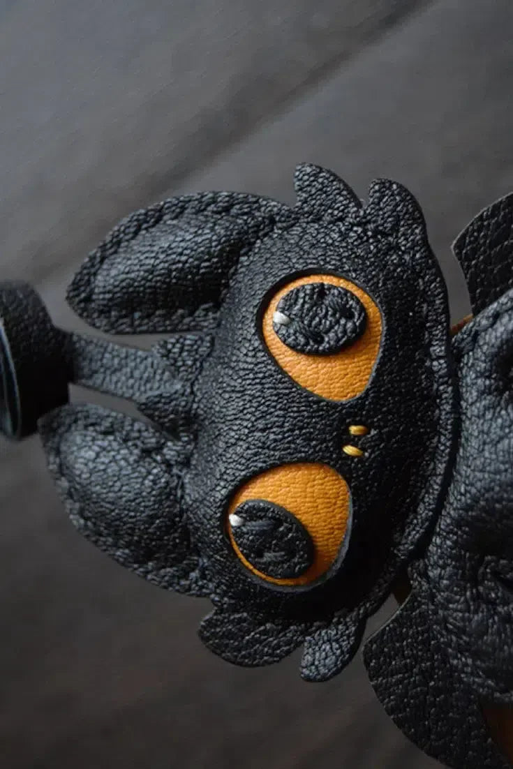 Toothless – Mystical style – Bag charm-15137985888640-Santi Vento Atelier