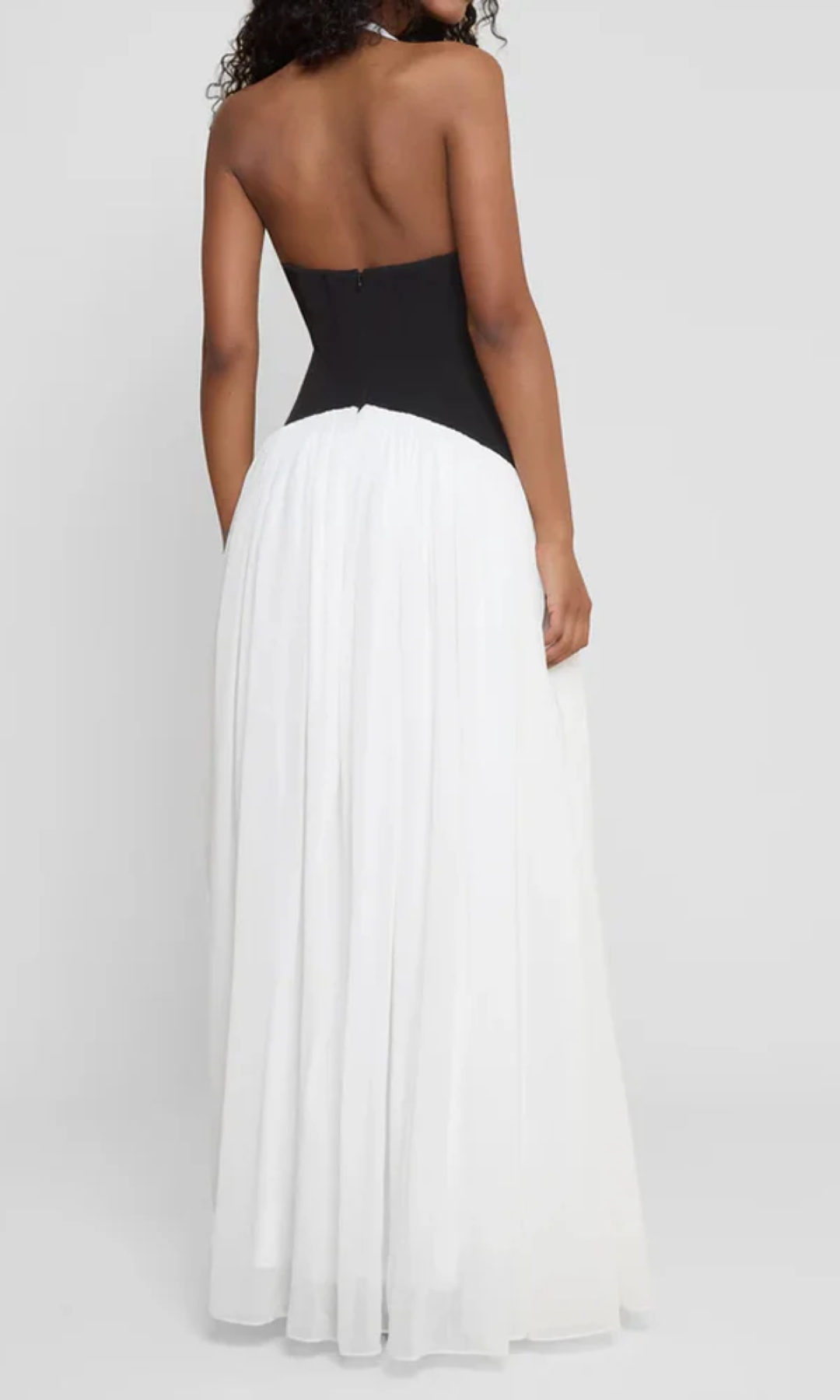 Valdéa – Sculpted waist – Halter evening gown-15146108977536-Santi Vento Atelier