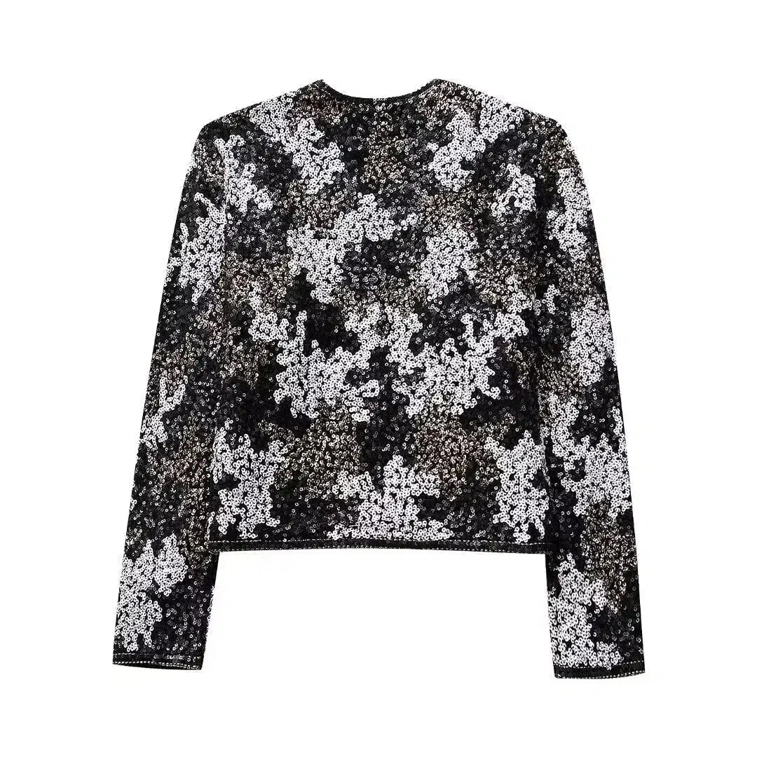 Viatrix – Shimmering design – Sequin jacket-15137995620736-Santi Vento Atelier