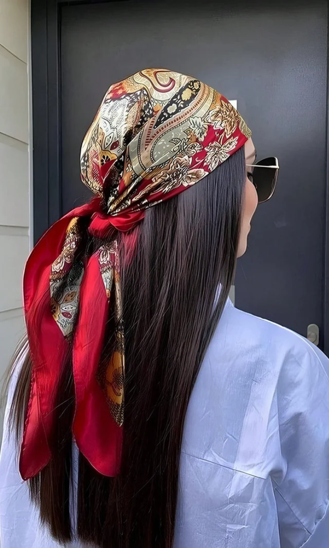 Virelle – Crimson baroque – Headscarf-15143488749952-Santi Vento Atelier