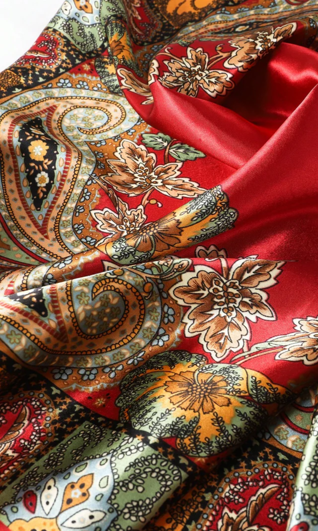 Virelle – Crimson baroque – Headscarf-15143488749952-Santi Vento Atelier