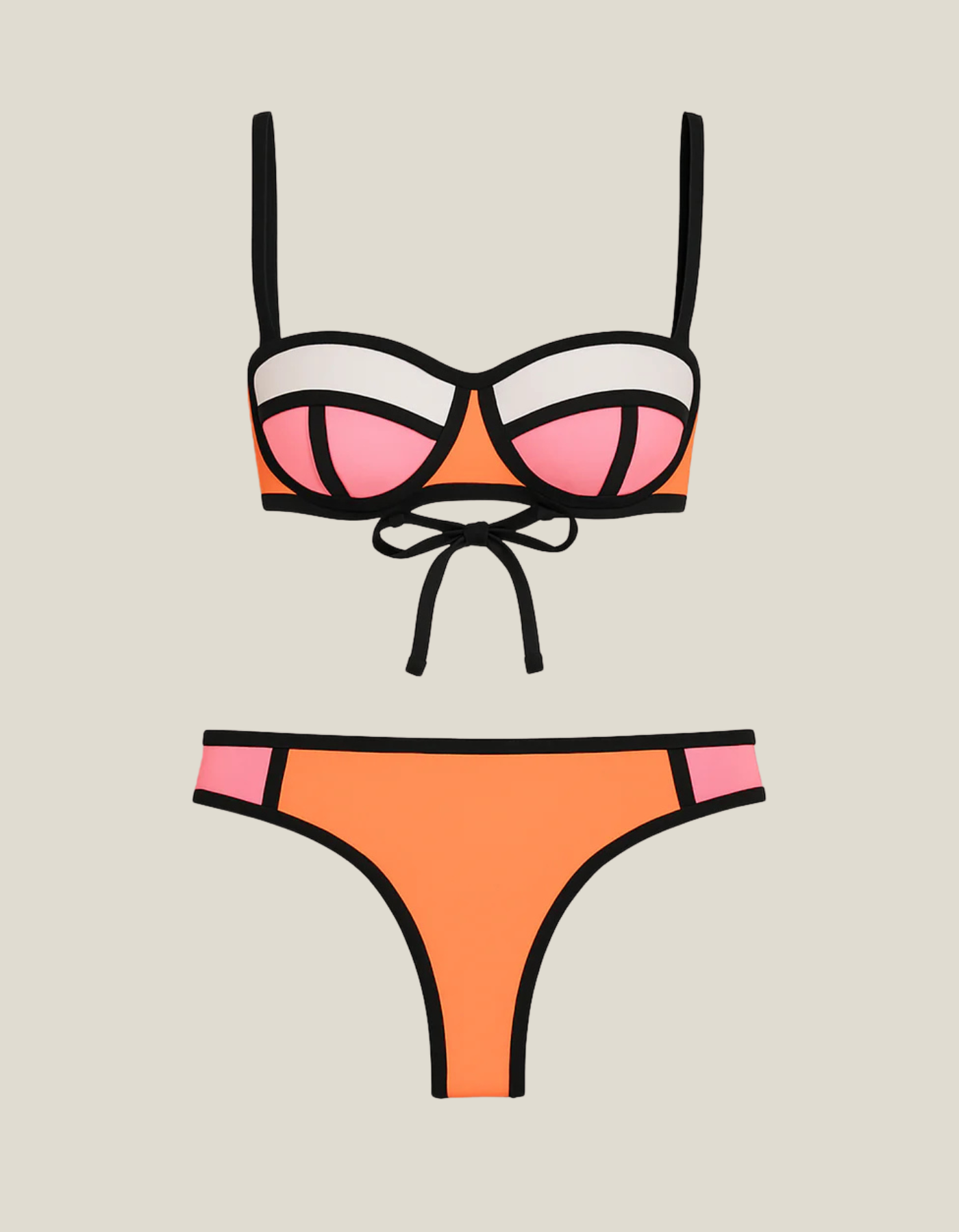 Volara – Bold contrast – Bikini set-15142242025856-Santi Vento Atelier