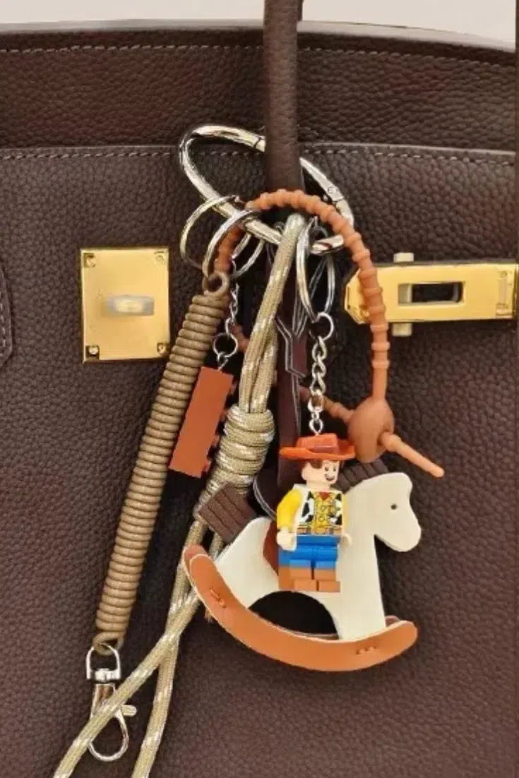 Woody – Nostalgic design – Bag charm-15137985757568-Santi Vento Atelier