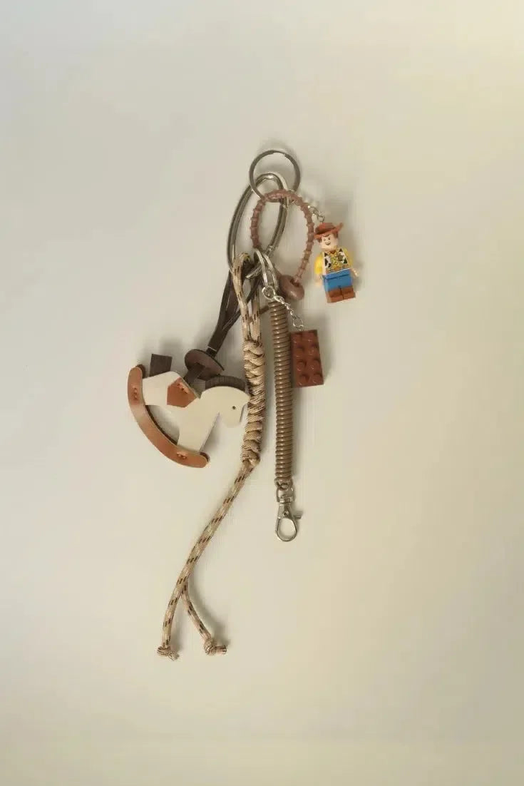 Woody – Nostalgic design – Bag charm-15137985757568-Santi Vento Atelier