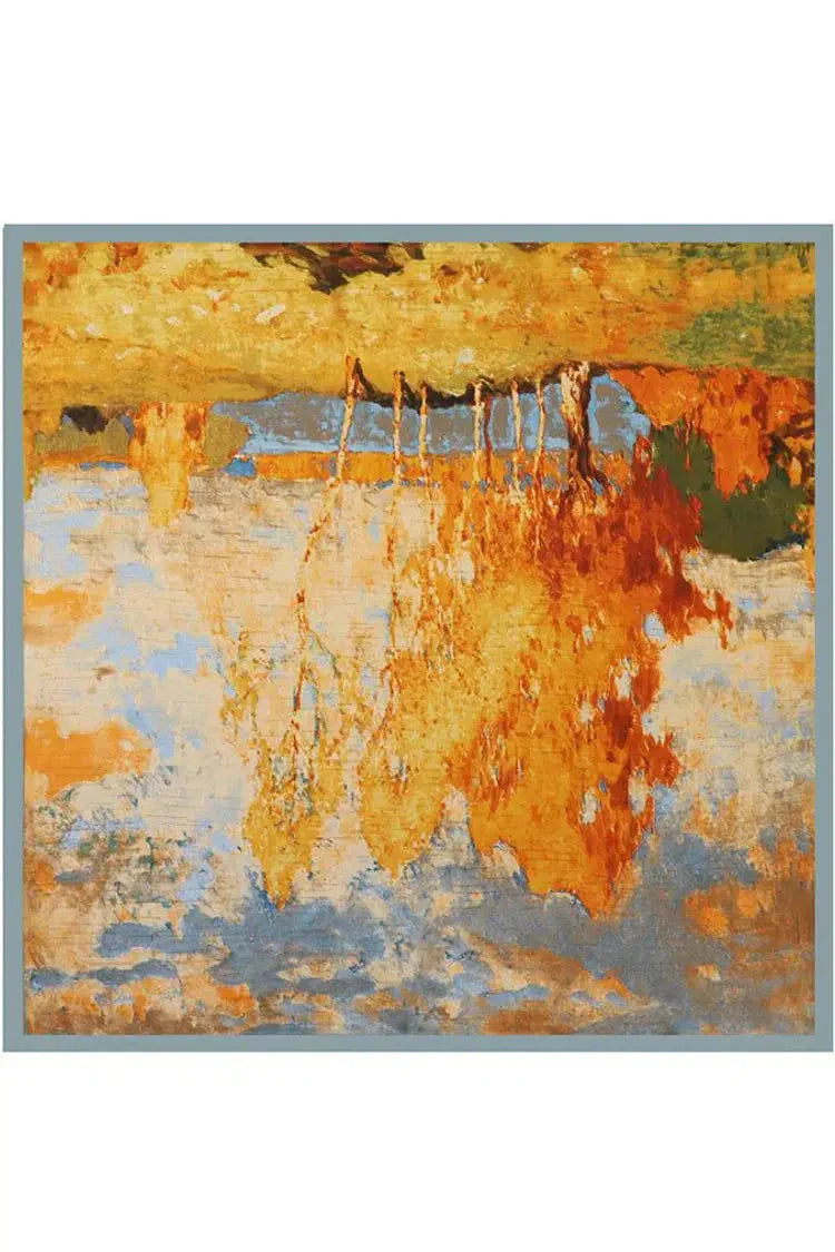 Zarivette – Scenic print – Headscarf-15137967931776-Santi Vento Atelier