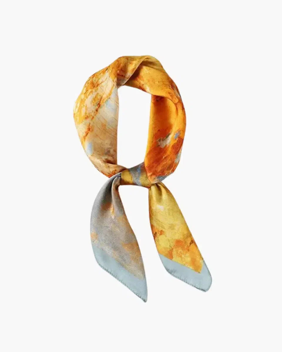 Zarivette – Scenic print – Headscarf-15137967931776-Santi Vento Atelier