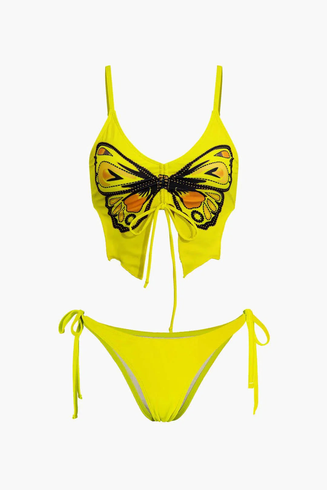 Zirlea – Butterfly pattern – Swimwear set-15138008695168-Santi Vento Atelier