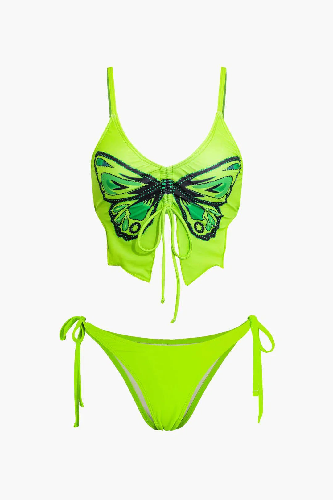 Zirlea – Butterfly pattern – Swimwear set-15138008695168-Santi Vento Atelier