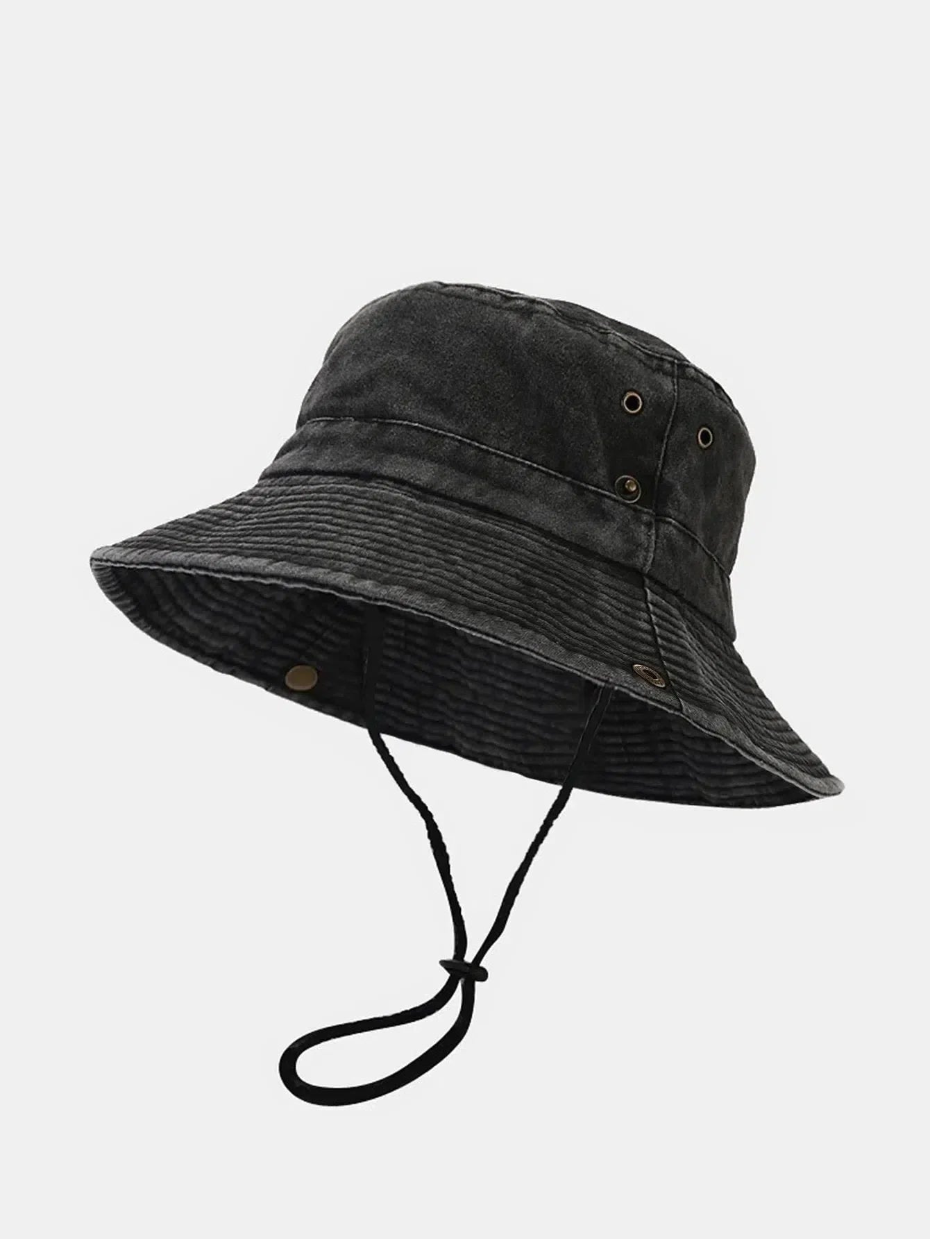 Zyrah – Distressed design – Bucket hat-15137968357760-Santi Vento Atelier