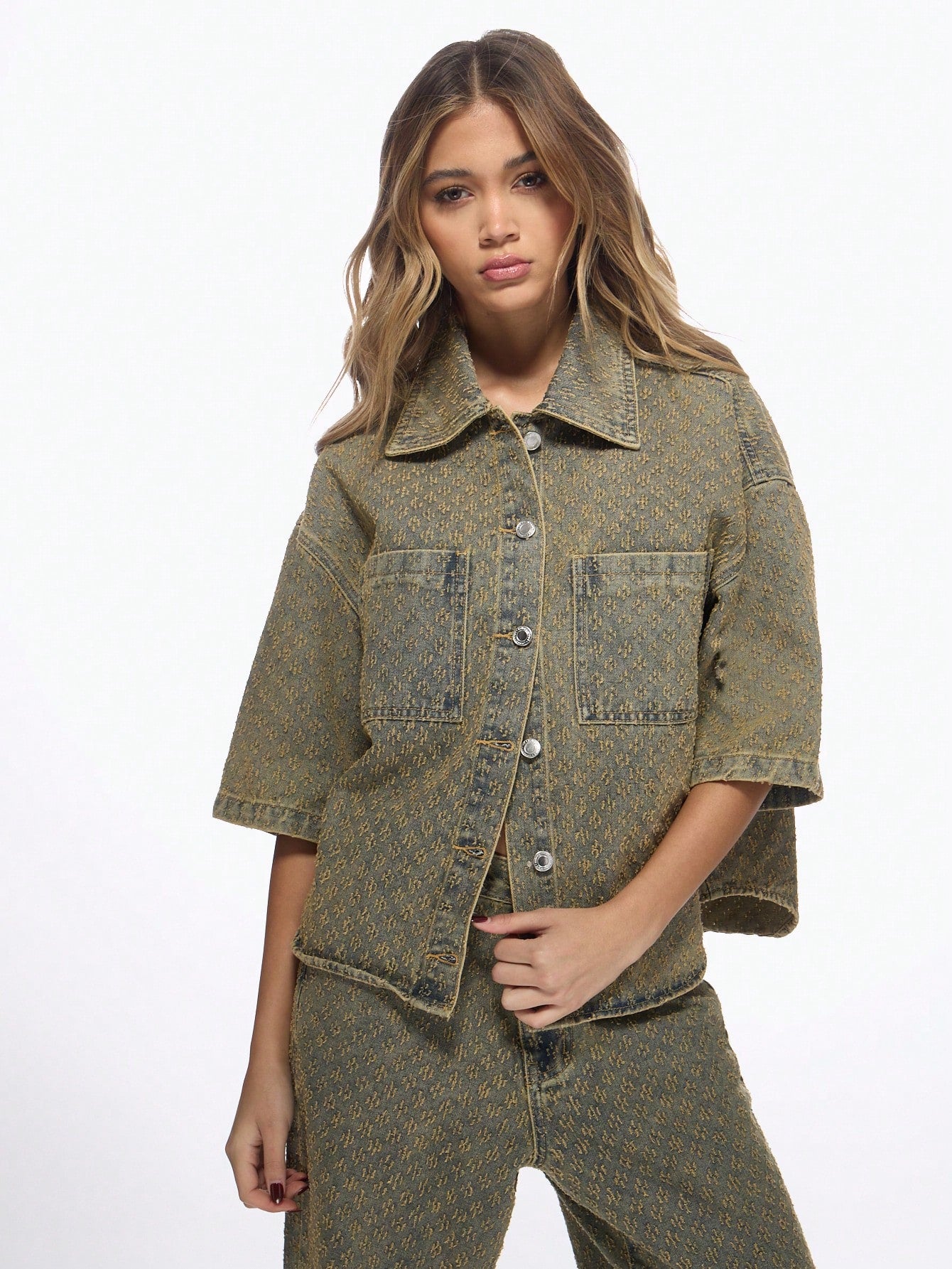 Brunelle – Punk edge – Oversized denim set-15141616583040-Santi Vento Atelier