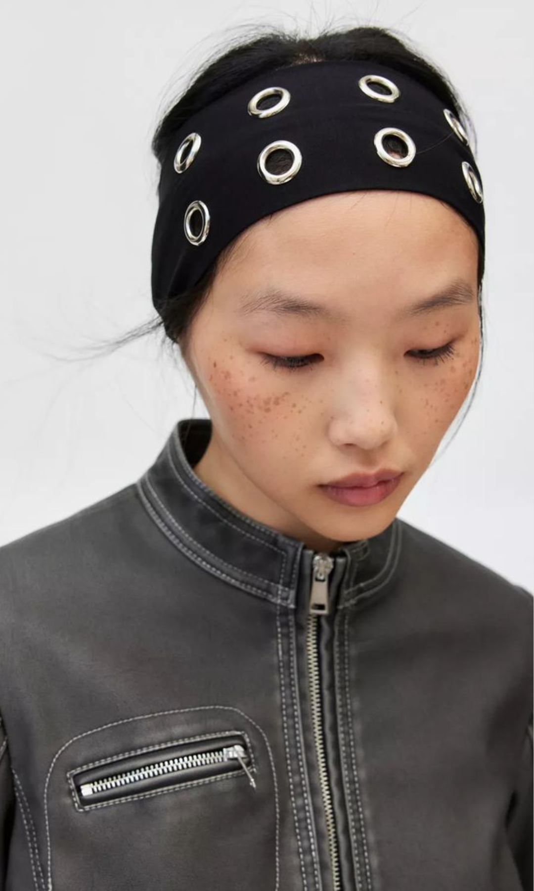 Feretta – Punk eyelet detail – Headband-15143503659392-Santi Vento Atelier