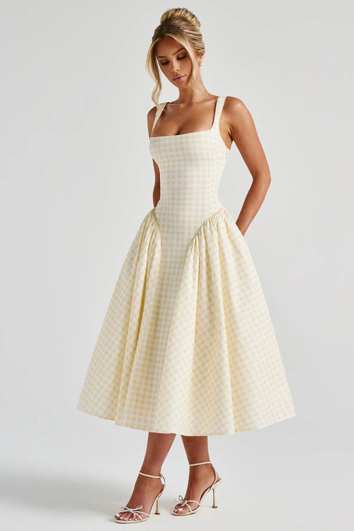 Serette – Blush charm – Midi dress-15141604295040-Santi Vento Atelier