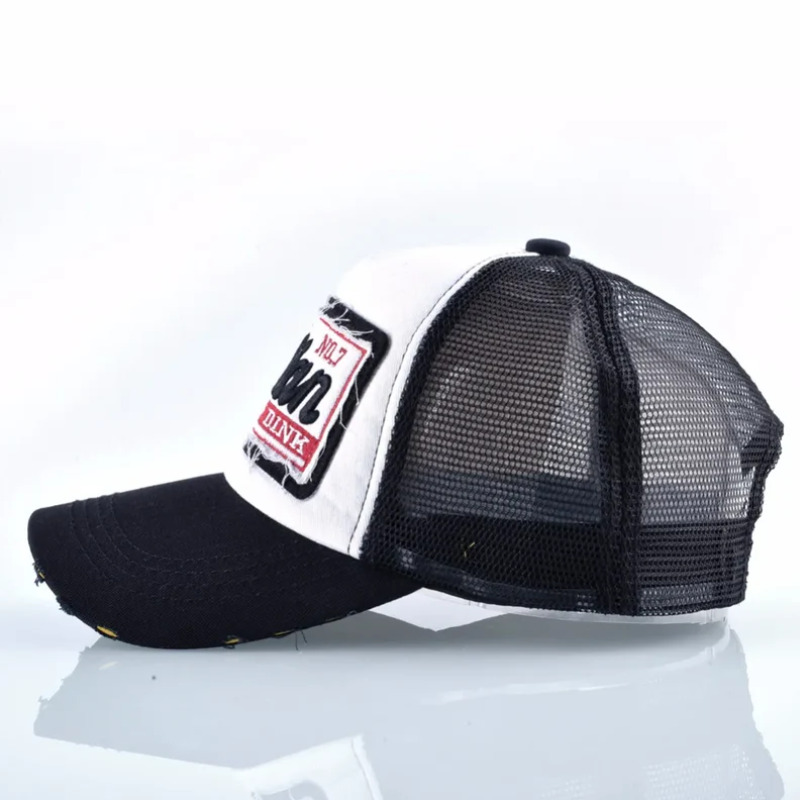 Rokellan – Distressed patch – Trucker cap-15144695923072-Santi Vento Atelier
