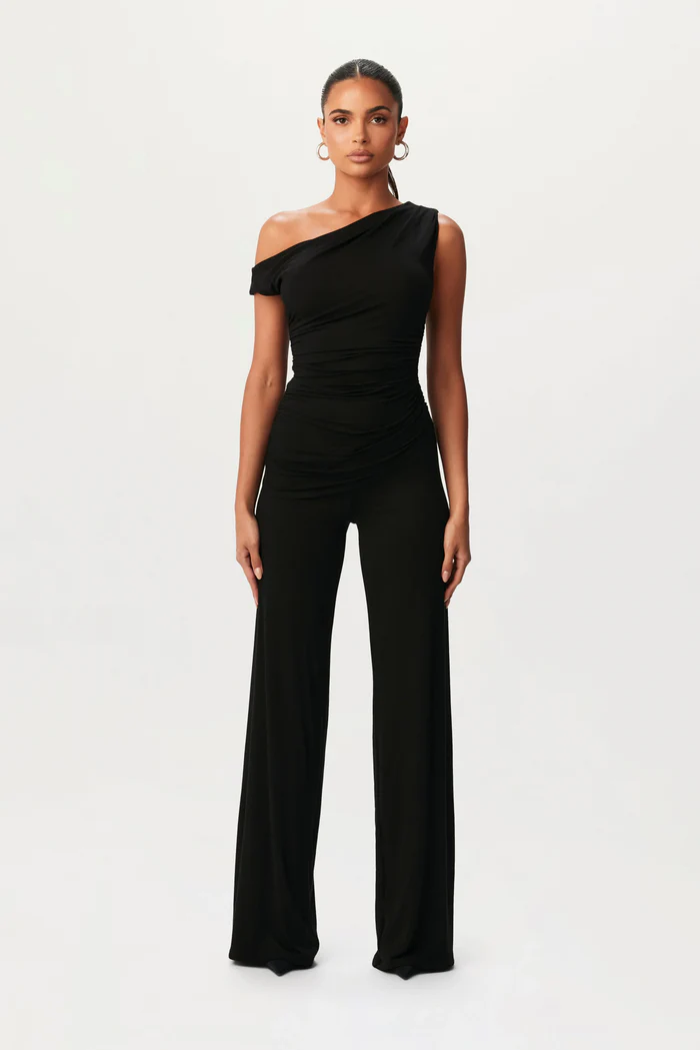Lunavia – Draped silhouette – One-shoulder jumpsuit-15150289387904-Santi Vento Atelier