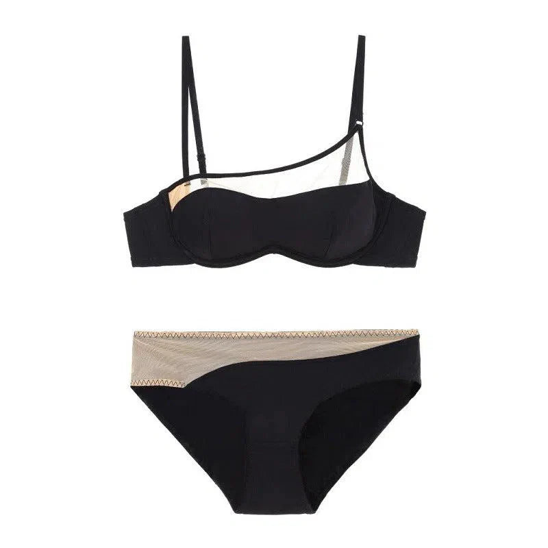 Adalys – Mesh cut-out – Lingerie set-15138005320064-Santi Vento Atelier