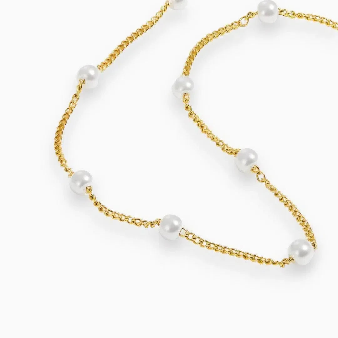 Albirea – Simulated pearls – Necklace-15137989362048-Santi Vento Atelier