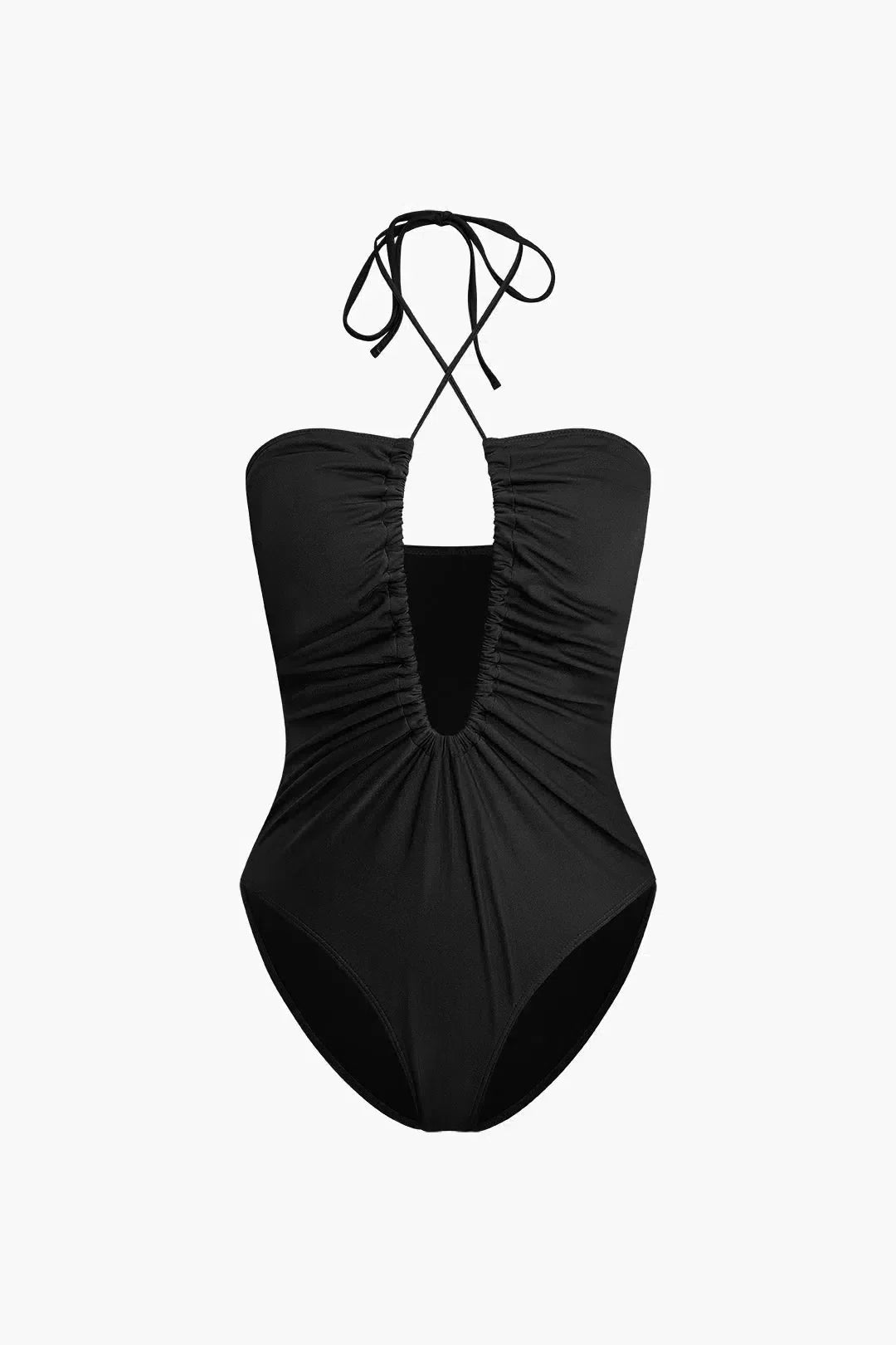 Alisse – Chic fit – Ruched one-piece swimsuit-15138007810432-Santi Vento Atelier
