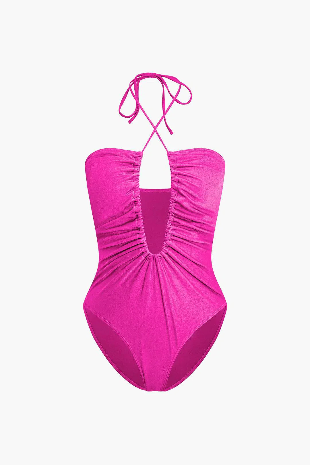 Alisse – Chic fit – Ruched one-piece swimsuit-15138007810432-Santi Vento Atelier