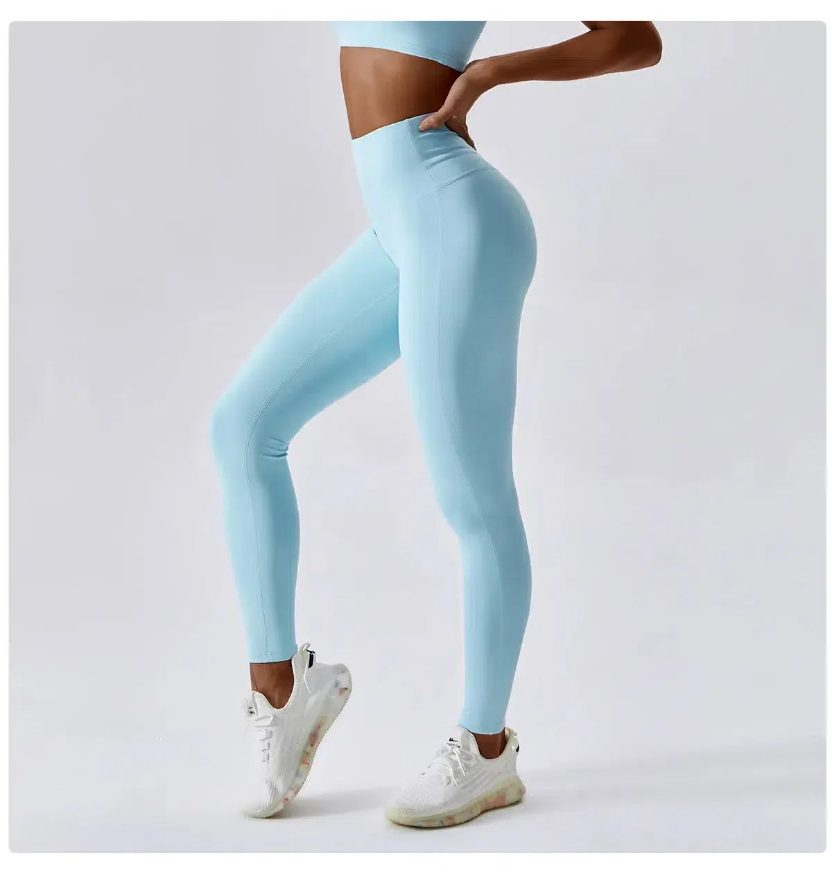 Ambra – High-stretch fabric – Push-up workout leggings-15138001944960-Santi Vento Atelier