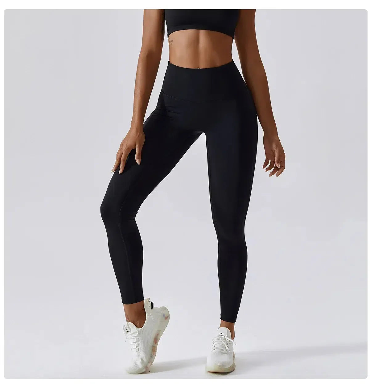 Ambra – High-stretch fabric – Push-up workout leggings-15138001944960-Santi Vento Atelier
