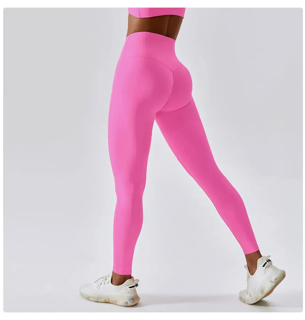 Ambra – High-stretch fabric – Push-up workout leggings-15138001944960-Santi Vento Atelier