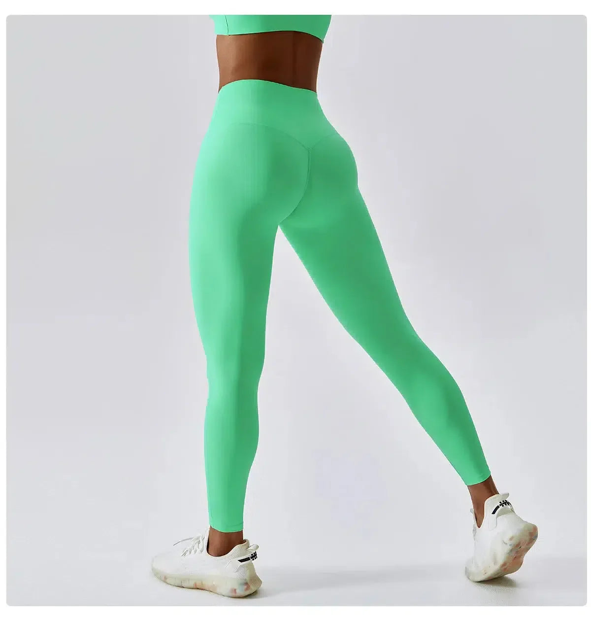 Ambra – High-stretch fabric – Push-up workout leggings-15138001944960-Santi Vento Atelier