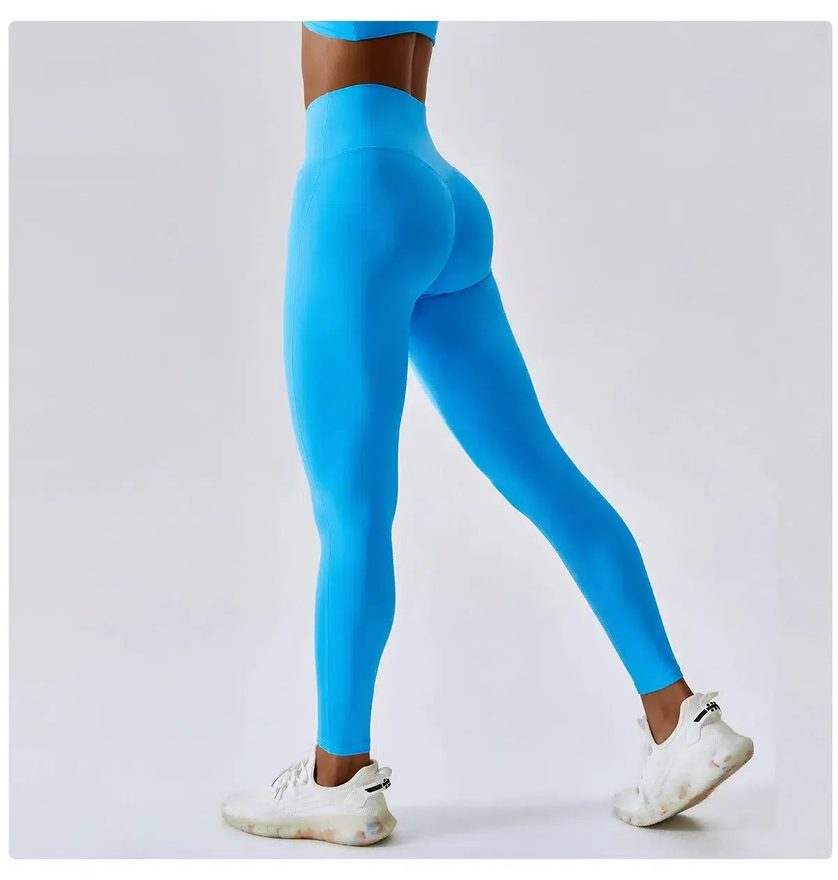 Ambra – High-stretch fabric – Push-up workout leggings-15138001944960-Santi Vento Atelier
