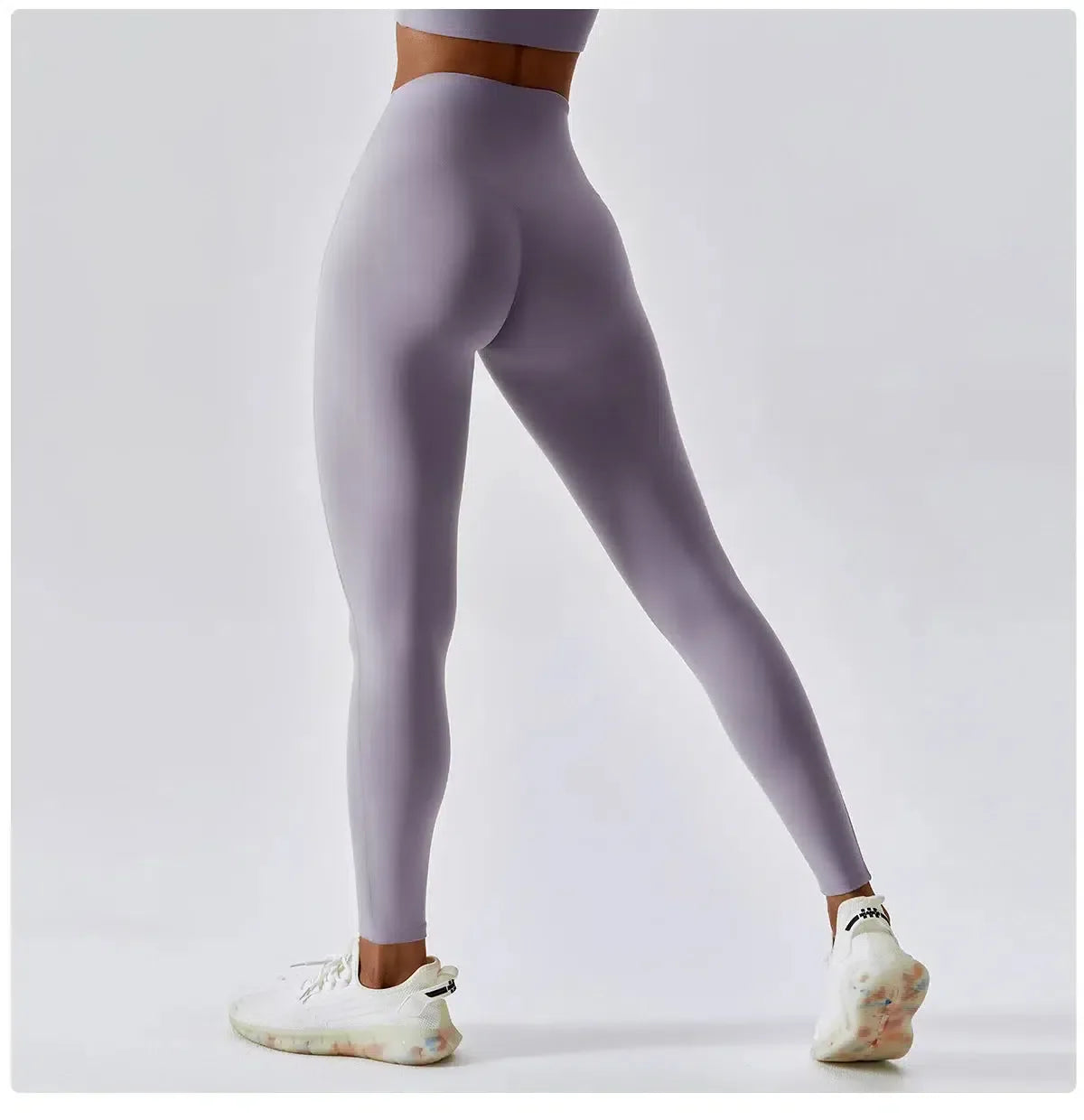 Ambra – High-stretch fabric – Push-up workout leggings-15138001944960-Santi Vento Atelier