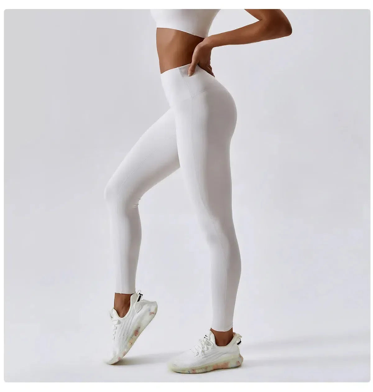 Ambra – High-stretch fabric – Push-up workout leggings-15138001944960-Santi Vento Atelier
