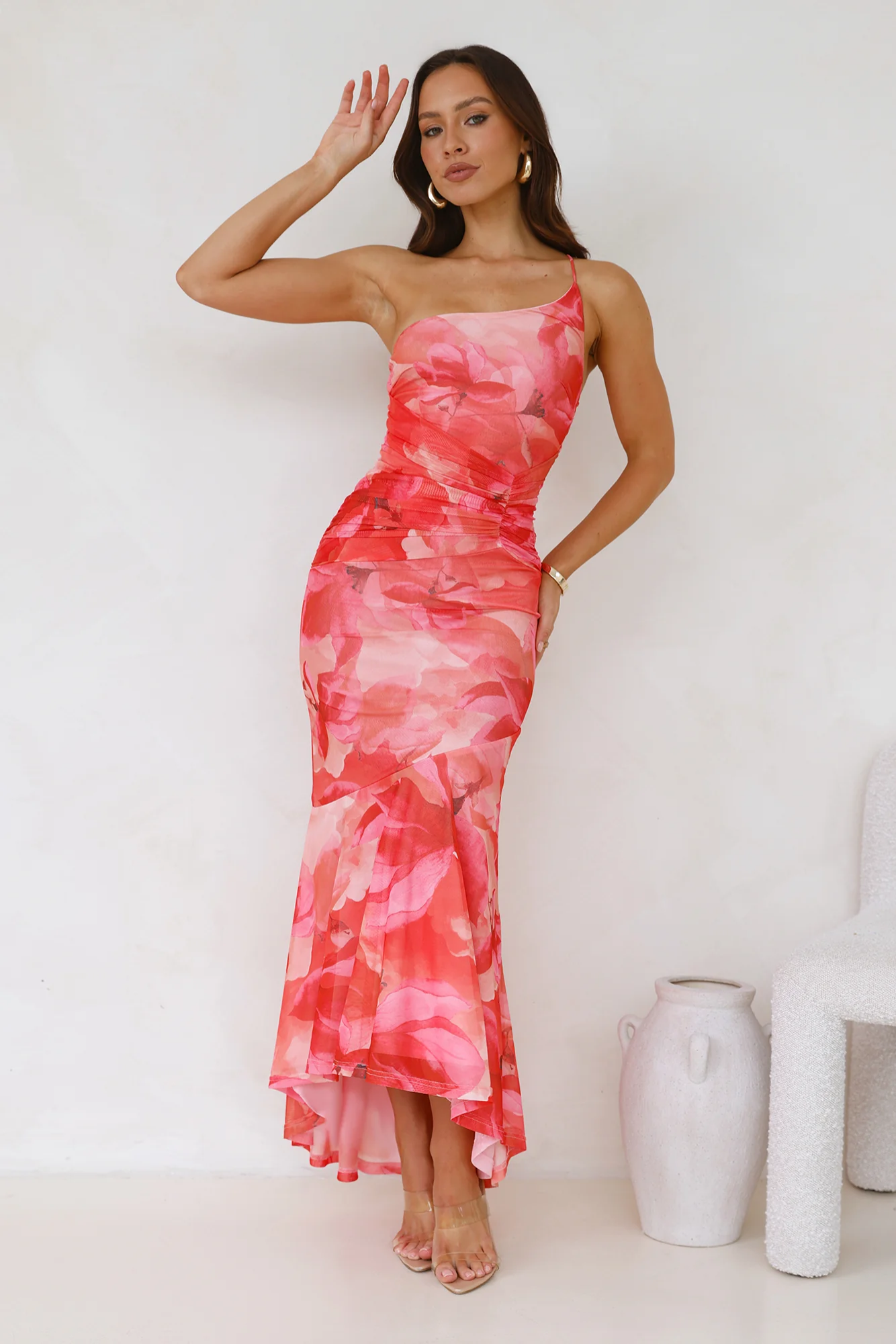 Ameliora – Fitted bodice flow – Maxi dress-15139769287040-Santi Vento Atelier