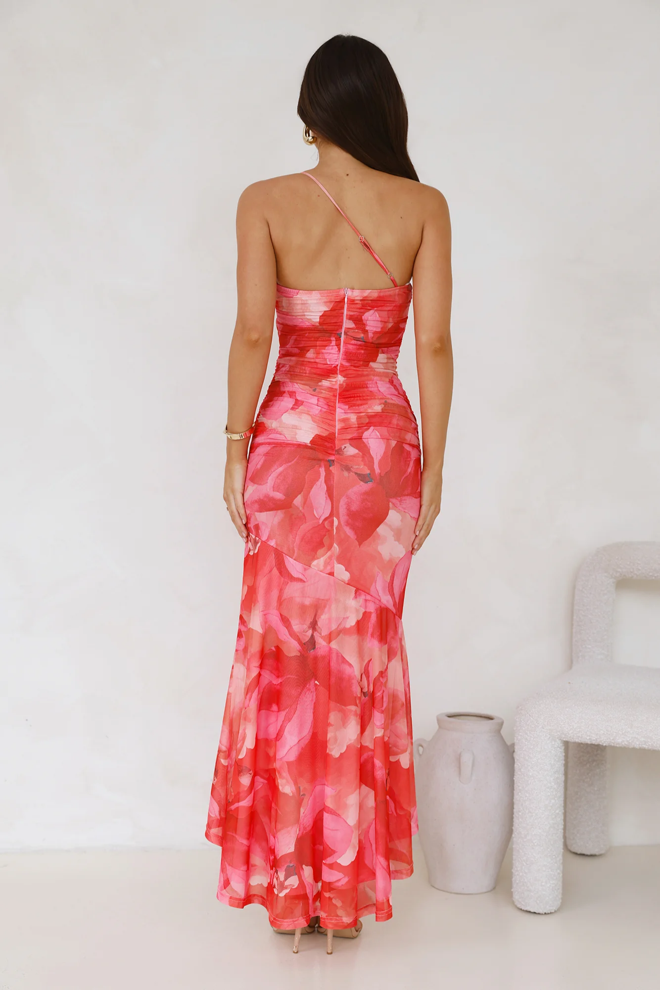 Ameliora – Fitted bodice flow – Maxi dress-15139769287040-Santi Vento Atelier
