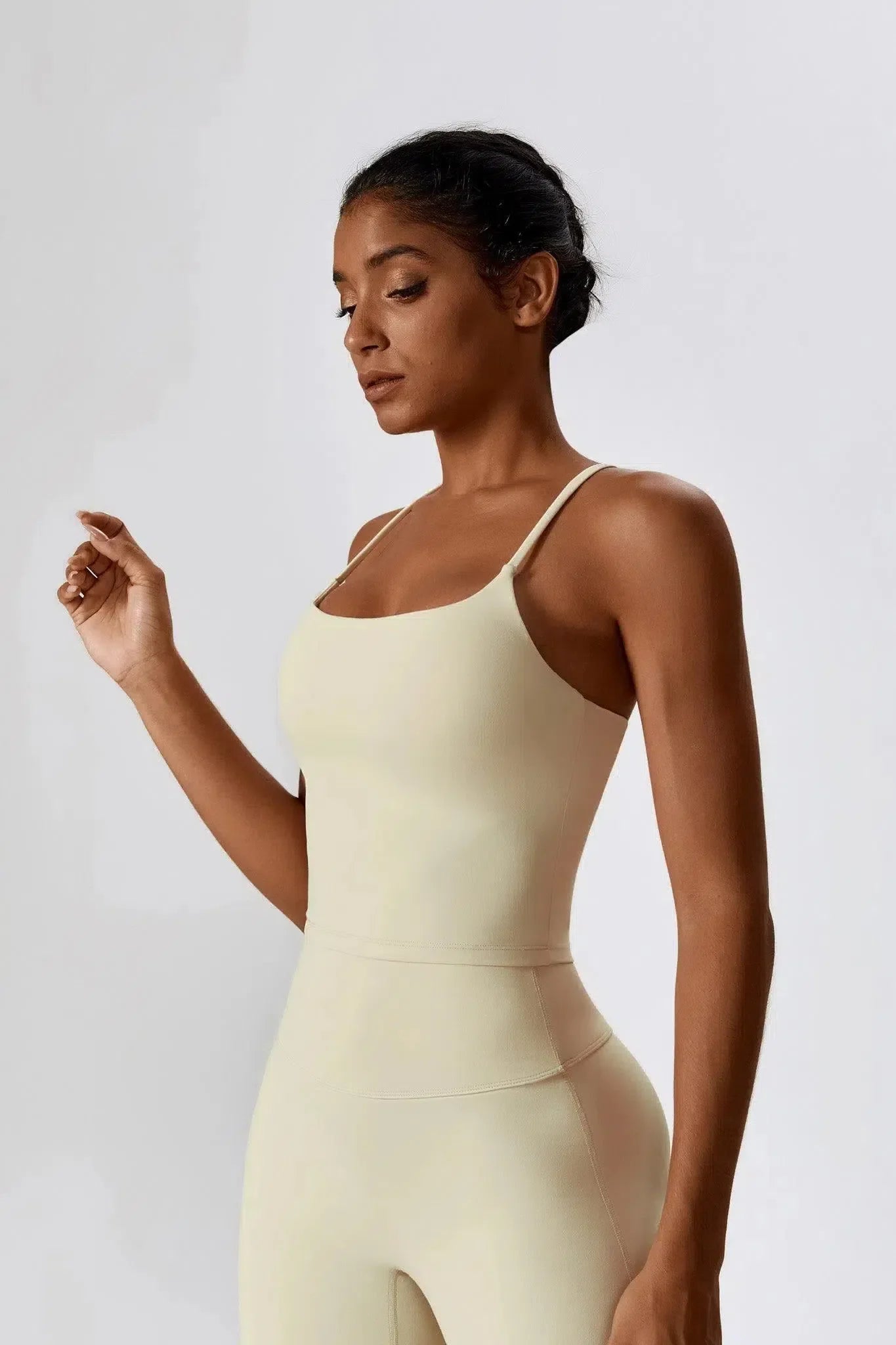 Amihan – Scoop neckline – Gymwear top-15138000896384-Santi Vento Atelier